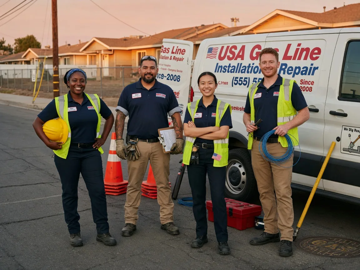 Gas Line Installation company in Amory, MS